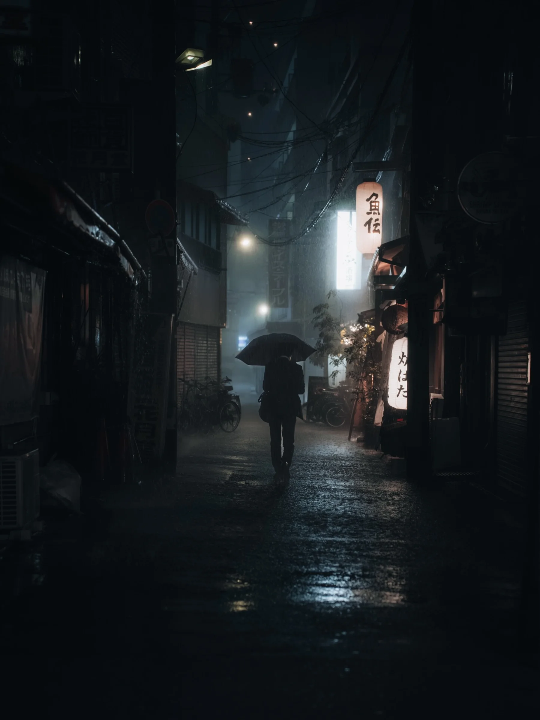 There's a strong chance this image contains the following subjects: street,  light,  city,  people. Source: https://www.instagram.com/nxrth.est/ Photographer_name: Michael. Title: My peace. Make: sony. Model: a7 IV. Published: 2025-10-12 15:51:44